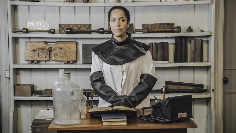 Miranda Heath as Ms Grey in Sherlock Holmes: An Online Adventure