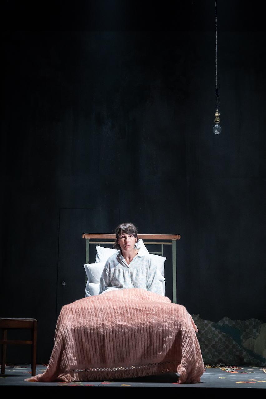 Tamsin Greig in Pinter Three, photo by Marc Brenner