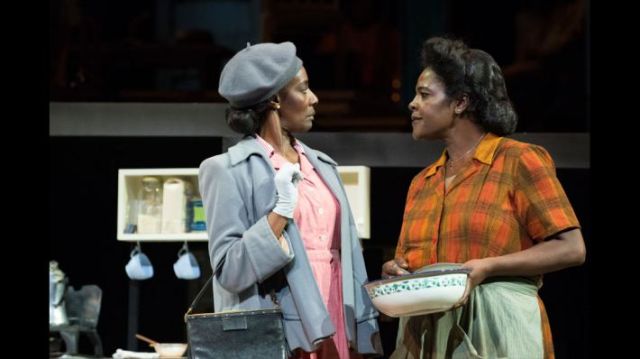 Jacqueline Boatswain and Sharon D Clarke in The Amen Corner