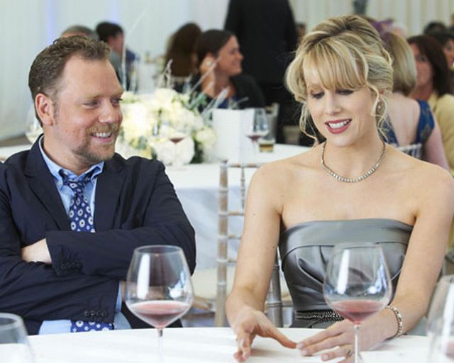 Rufus Hound and Lucy Punch in The Wedding Video