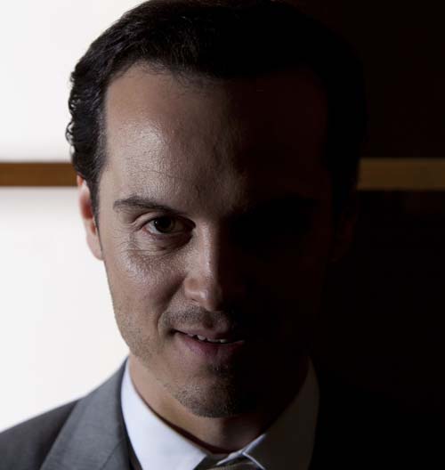 Andrew Scott as Mariarty in Sherlock