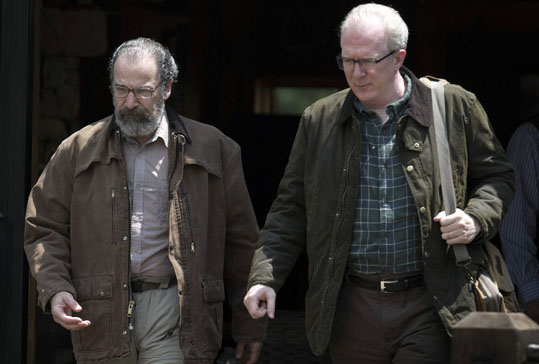 Tracy Letts and Mandy Patinkin in Homeland
