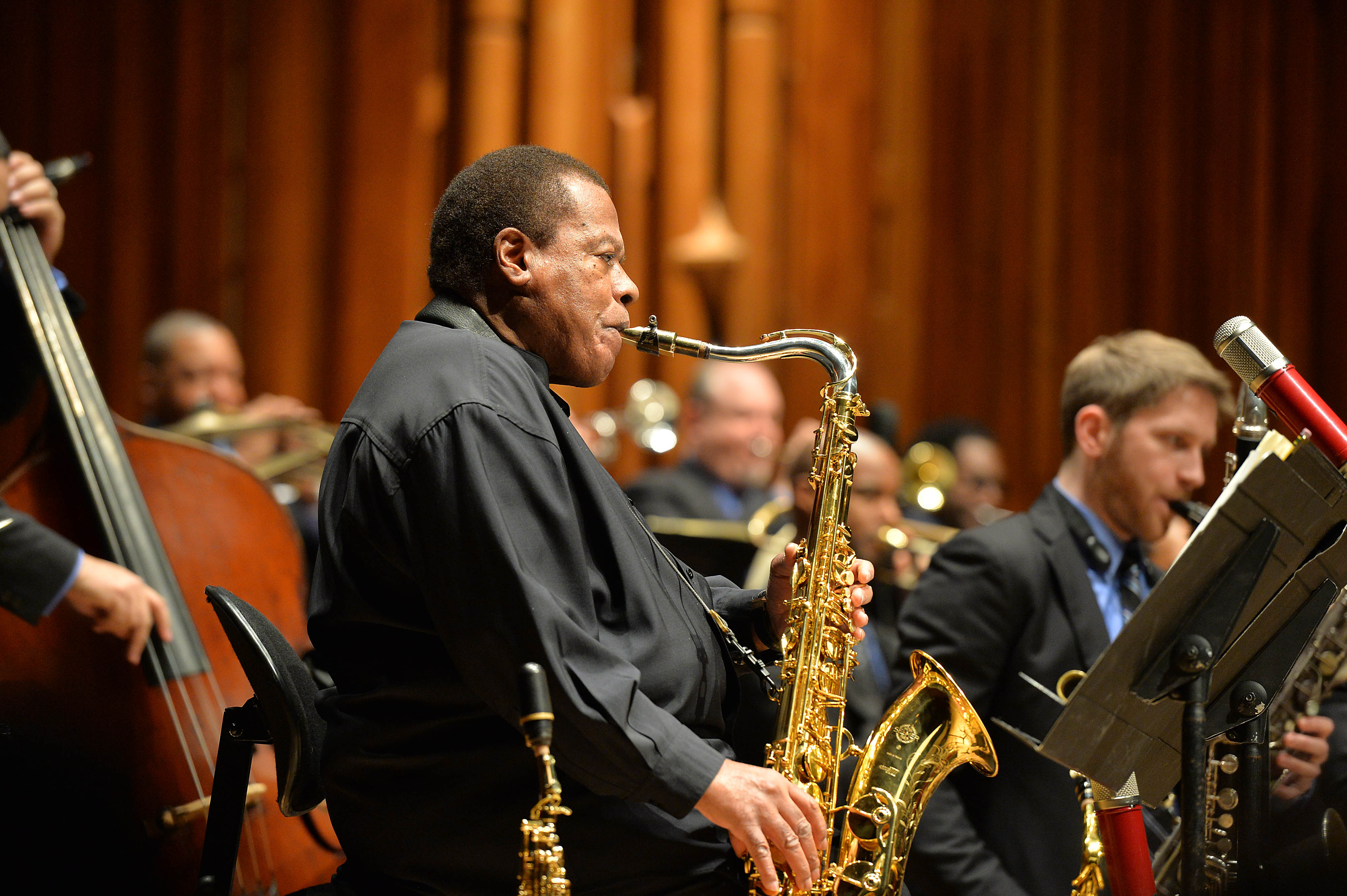 Wayne Shorter And Wynton Marsalis With The Jazz At Lincoln Center