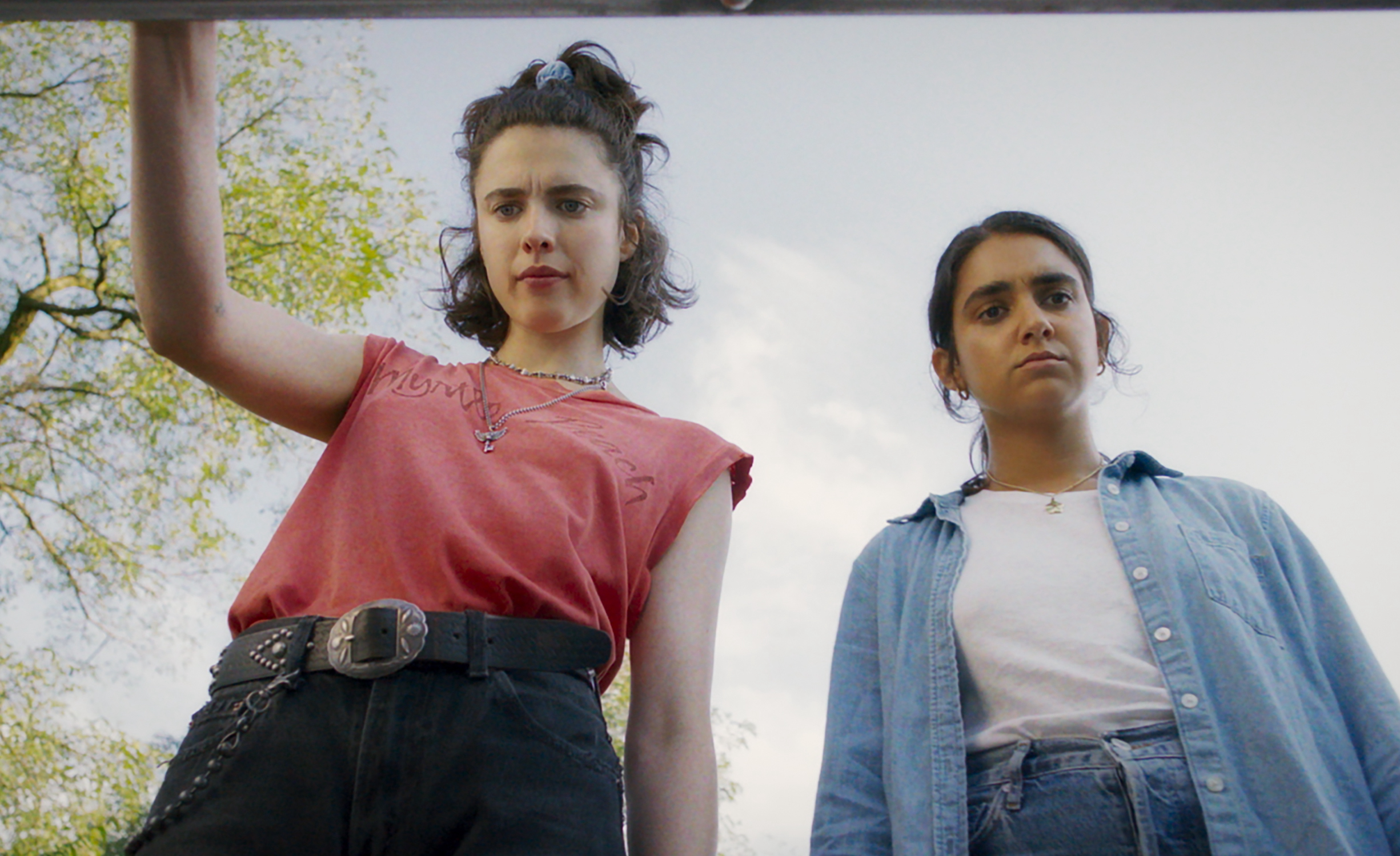 Drive-Away Dolls - larky lesbian road movie with some iffy gear changes  Drive-Away Dolls review - larky lesbian road movie with some iffy gear  changes | The Arts Desk