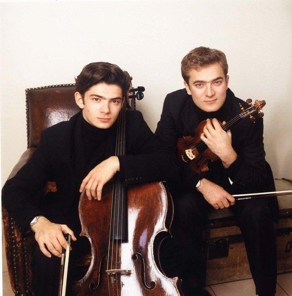 Sibling rivalry: The charismatic Capuçon brothers face off in two concertos in two nights