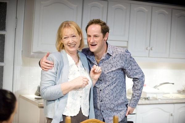 Thicker than water: Deirdre Donnelly and Ronan Leahy in 'Moment'