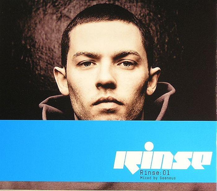 The cover of Rinse FM's first compilation CD featuring station founder Geeneus
