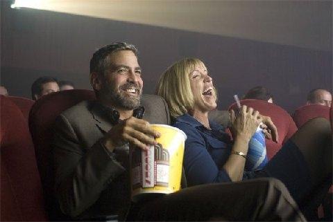 George Clooney and Frances McDormand in Burn After Reading