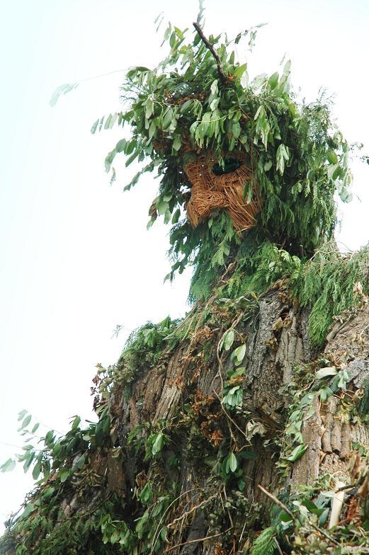 The Green Man himself at the 2009 festival