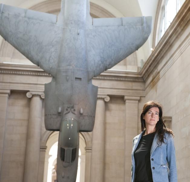 Fiona Banner and her 'nose-diving' Sea Harrier