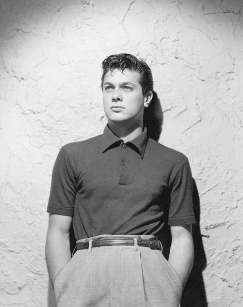 'I finessed myself': Tony Curtis as a young man