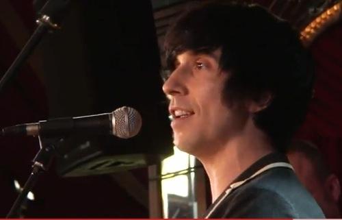 Russell Kane receives the Best Comedy Show award, in his third year of nomination