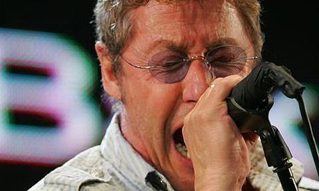 Roger Daltrey at full blast