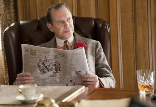 Steve Buscemi as Nucky Thompson: Would you buy a crate of liquor from this man?