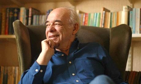 Dramatist Alan Plater, enjoying a good yack