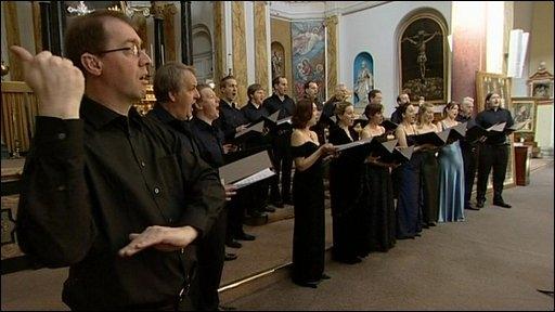 'You start and you finish and that's it': the profoundly deaf Paul Whittaker signs 'Jerusalem' with The Sixteen