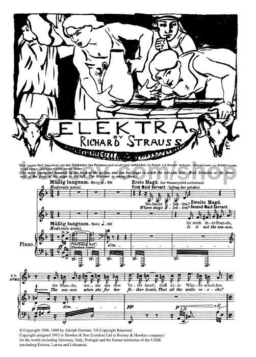 Richard Strauss's Elektra (1909): 'It can and should be moving, as well as unsettling'