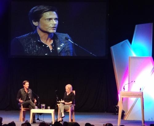 Hollywood-on-Wye: Rob Lowe talks to Mariella Frostrup at Hay