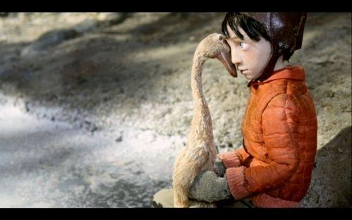 Just me and my duck: Suzie Templeton's lone wolf Peter with one of his friends