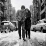 A legend in the making: Bob Dylan and Suze Rotolo in Greenwich Village, 1963