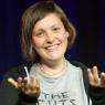 Josie Long: her political material would embarrass the average six-year-old