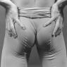 Peter Reed, clenching his buttocks, by Robert Mapplethorpe