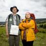 Mark Heap and Ruth Jones in 'The Great Outdoors': 'Irresistible force and immovable object'.