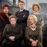 Formidable women: Tony Warren (David Dawson) and female company from 'The Road to Coronation Street'