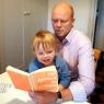 It's free: Toby Young introduces his son Freddie to Latin