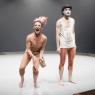 It Needs Horses: A black-comedy duo for scraggy clown and louche trapezist - the audience choice
