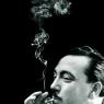 Smoking guitarist Reinhart