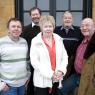 Five of the Minchew siblings: from left to right - David, Stewart, Beryl, Dennis and Noel