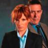 More sexual tension please! Kelly Reilly (DI Travis) and Ciarán Hinds (DCS Langton) in flaccid first episode of Lynda La Plante thriller