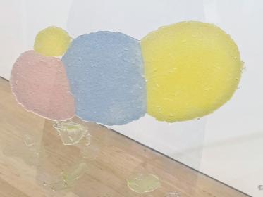 Karla Black, 'Adds Up' (detail), 2017