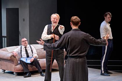 Sam (Nicolas Tennant), Max (Jared Harris), Teddy (Robert Emms) and Joey (David Angland)