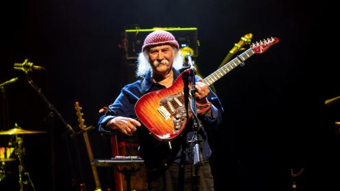 In impeccable voice: David Crosby