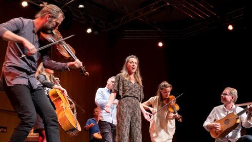 Mary Bevan takes centre-stage with Barokksolistene, with Per Buhre, Helge Andreas Norbakken, Bjarte Eike, Naomi Burell and Fredrik Bock