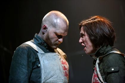 Ben Hall (Henry) and Alice Barclay (Exeter)