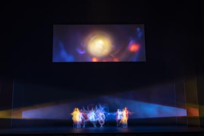 'The skies of Heaven ... blazed out': Dancers of the Royal Ballet against Tacita Dean's cinematic backdrop for Paradiso, the third and final act of 'The Dante Project'