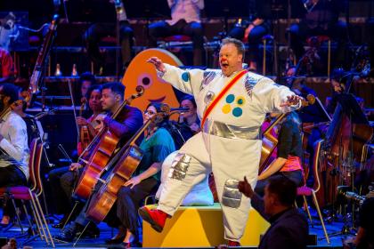 Justin's Mr Tumble routine