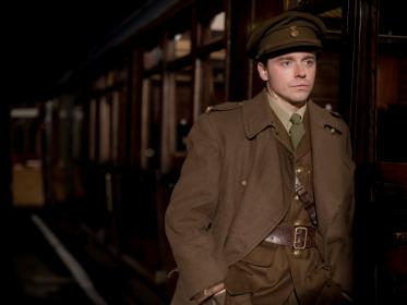 Night train: Jack Lowden as Siegfried Sassoon in 'Benediction'
