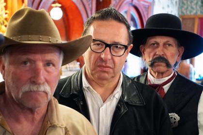 Don't shoot the presenter: Waldemar Januszczak and the Cody Gunfighters