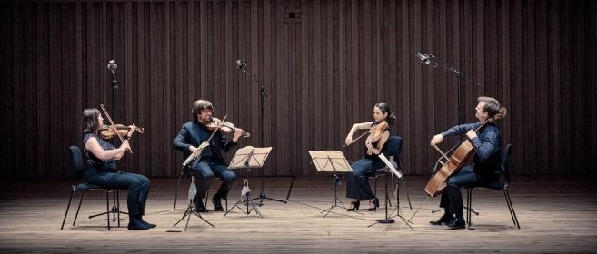 The Castalian Quartet, filmed in the Stoller Hall, Manchester