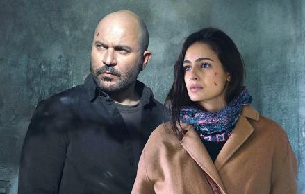 Covert operations: Doron (Lior Raz) and Maya (Lucy Ayoub)