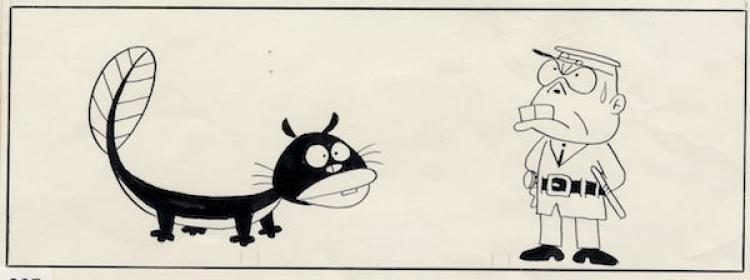 Akatsuka Fujio, The End of Unagi-inu (Eel-dog), 1973