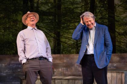 Ian McKellen and Roger Allam in 'Frank and Percy'