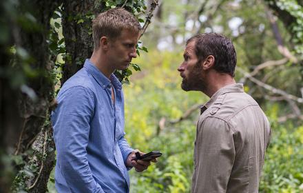 Nightmare scenario: Johan (Filip Berg) and Uno (André Eriksen)