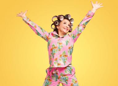 Lucy Porter's cheery delivery is like she is chatting to friends over a glass of wine