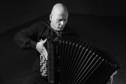 Scottish accordionist James Crabb