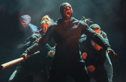 A lover and a fighter: Michael Akinsulire as Othello